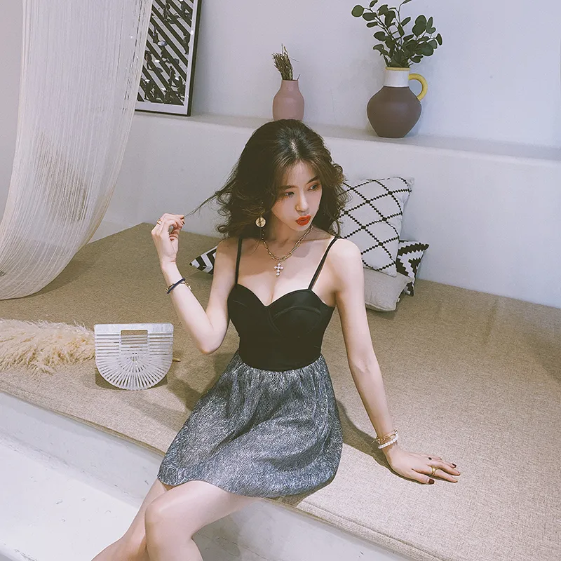 着痩せ 合わせやすい ファショッン 体型カバー かわいい 夏 温泉 ワンピース水着