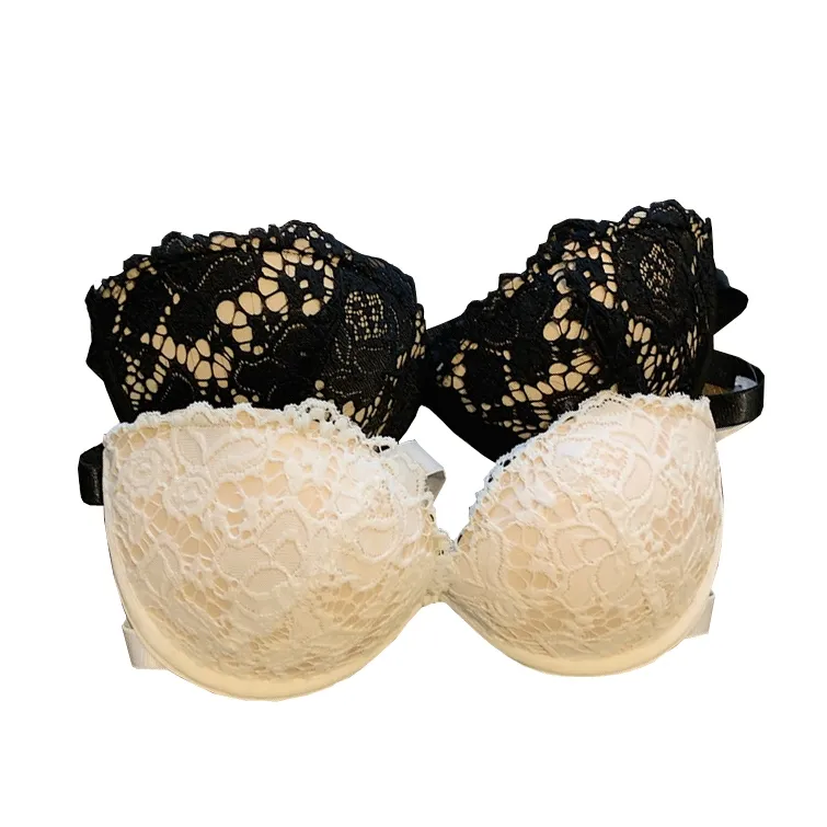 （A-Dカップ）オールシーズン  レース  花柄  ワイヤー入り ブラジャー