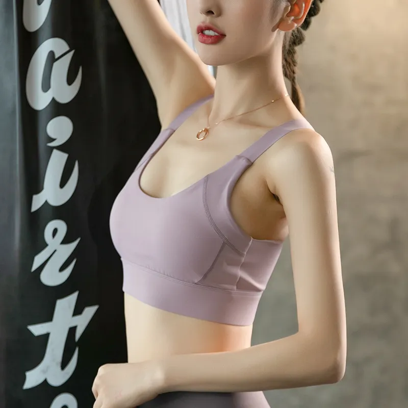 スポーツウェア サポート 揺れない 背中すっきり フィット感 ヨガブラ
