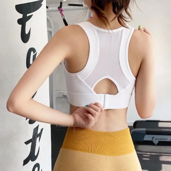 大人気 揺れない ノンワイヤー 脇すっきり ヨガウェア スポーツブラ