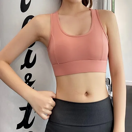大人気 揺れない ノンワイヤー 脇すっきり ヨガウェア スポーツブラ