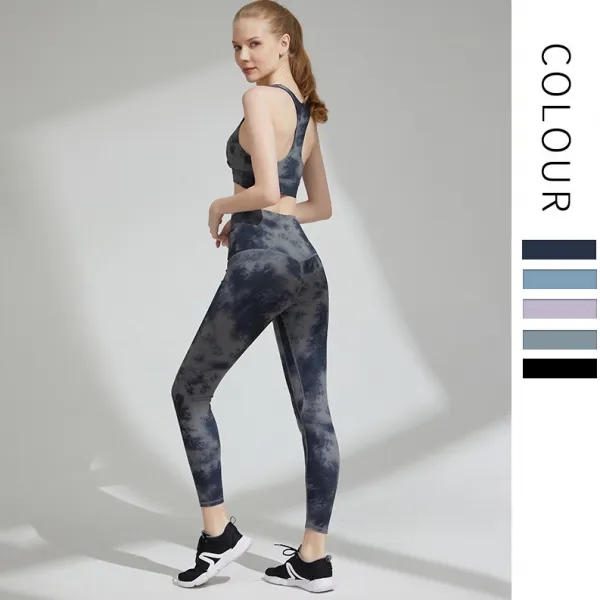 Yバック仕様 胸が揺れない プリント 透かし彫り クロス 特別デザイン  スポーツブラ