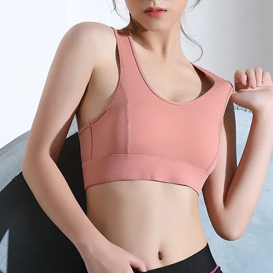 人気高い 通気性良い 揺れない ヨガウェア ジョギング スポーツブラ