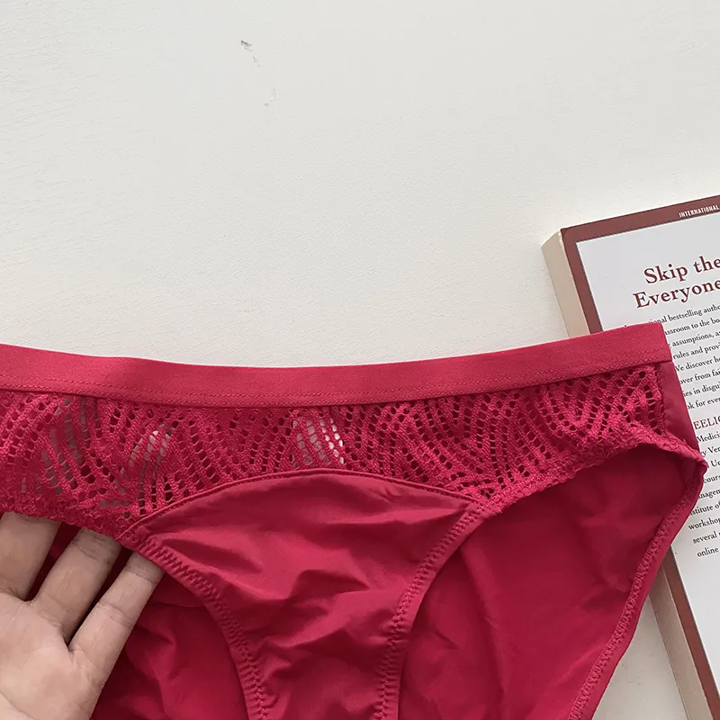 シンプル 通気性良い 柔らかい ローウエスト つけ心地 無地 スタンダードショーツ