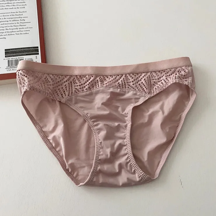 シンプル 通気性良い 柔らかい ローウエスト つけ心地 無地 スタンダードショーツ