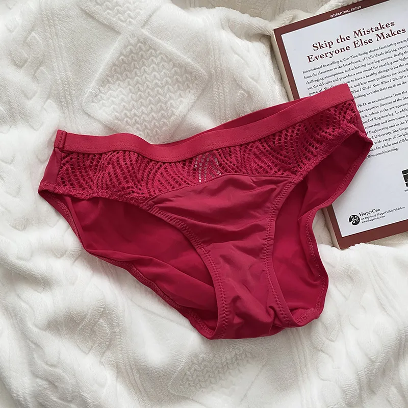 シンプル 通気性良い 柔らかい ローウエスト つけ心地 無地 スタンダードショーツ