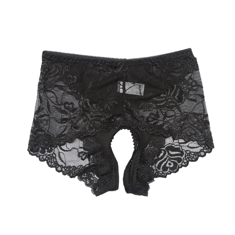極艶 激エロい レース スケスケ 美尻 穴開き 夜の営み ホット スタンダードショーツ