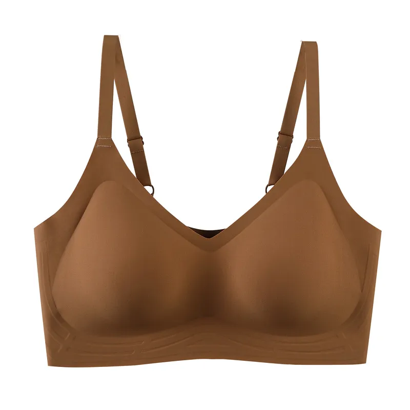 人気高い ヨガ シームレス ノンワイヤー パッドあり 揺れない スポーツブラ