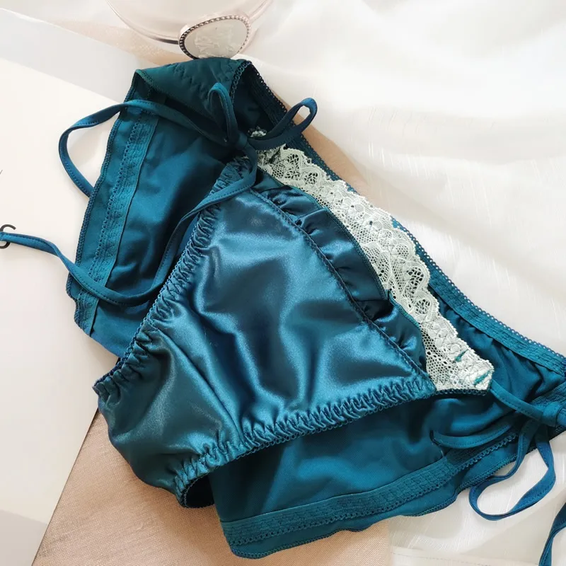 ヒップアップ 紐パンティ レース レトロ 柔らかい  ローウエスト スタンダードショーツ