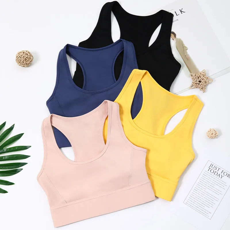 定番 無地 キャミソール ヨガ 痛くない スポブラ 背中魅せ スポーツタンクトップ