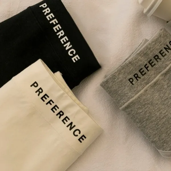 定番シンプル アルファベット オシャレ コットン 肌に優しい スタンダードショーツ