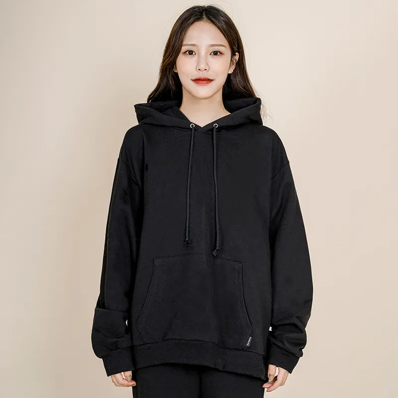 秋冬 シンプル フード付き 長袖 スポーツ 吸汗速乾素材 ゆったり ヨガトップス