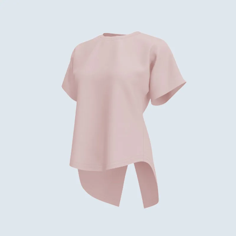 美背 クロスバック ヨガウェア ラウンドネック 切り替え スポーツ トップス