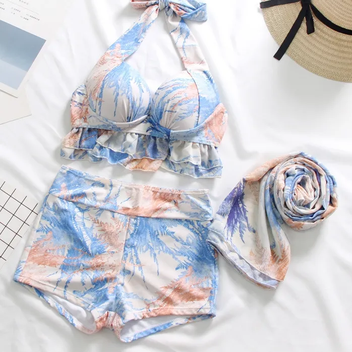 ハニームーン カップル ラブラブ オシャレ 温泉 プール 可愛い 盛れる ワイヤー入り 旅行 ペア水着