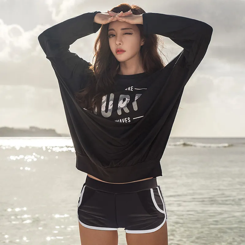 日焼け対策 お揃い カップル水着 ペア 体型カバー 韓国系 オシャレになる サーフィン ビキニ