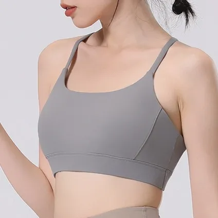 お買い得 無地 スポーツ 水洗いに強く 揺らない ヨガ トップス