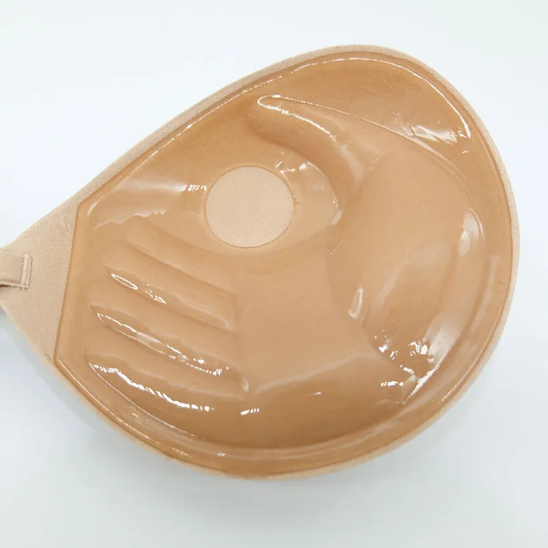 超盛れる 粘着力 ノンワイヤー 着けやすい A-Dカップ ステルス 手ブラ 結婚式 水着用 ヌーブラ