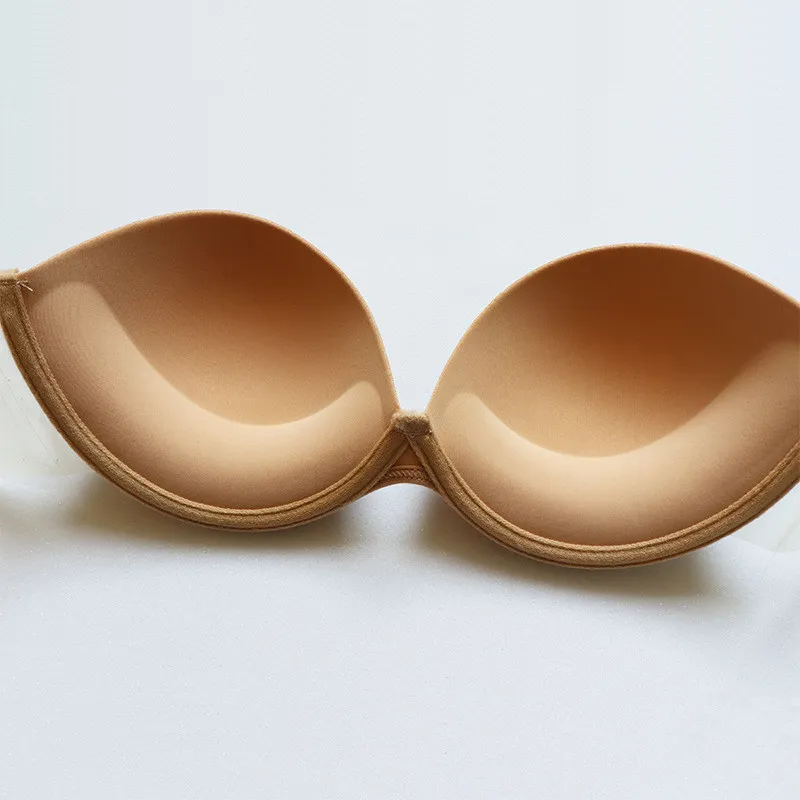 サイド固定 高通気 下厚デザイン A-Dカップ 快適 ハミ肉ゼロ ワイヤー入り 谷間メイク ドレス 粘着力 ステルス ヌーブラ
