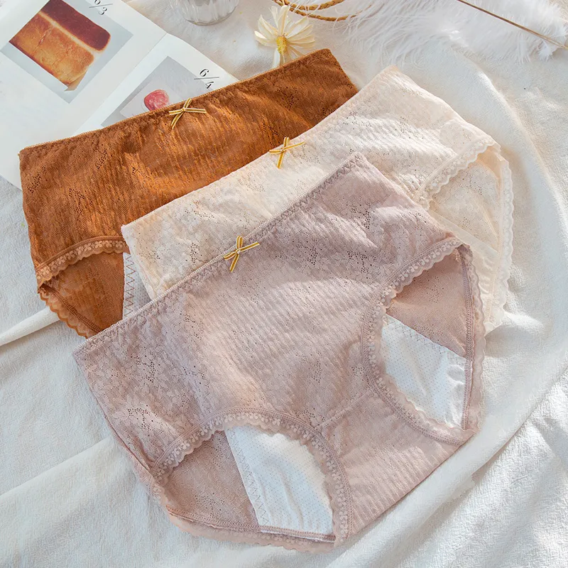 3点セット 防水 レース 切り替え 漏れにくい 肌触り抜群 サニタリー