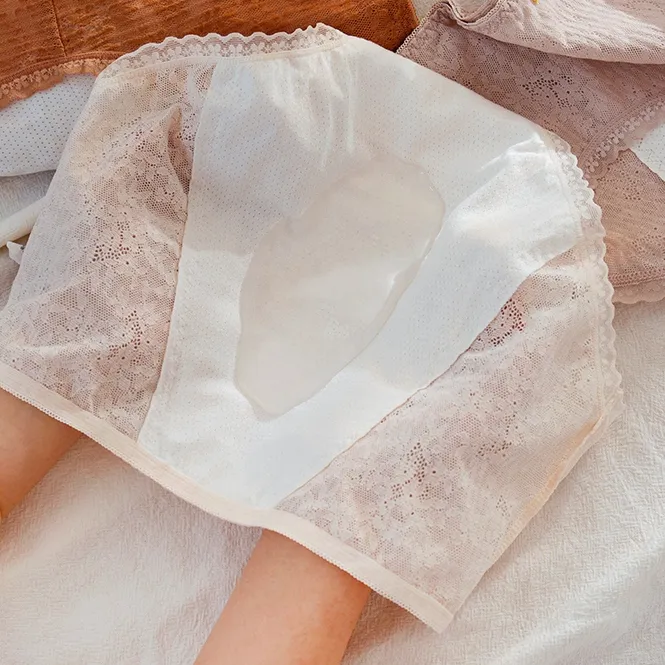 3点セット 防水 レース 切り替え 漏れにくい 肌触り抜群 サニタリー