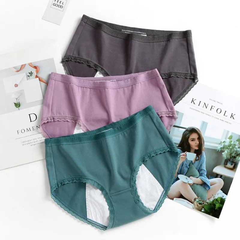 【生理用】全6色 柔らかい レース 漏れにくい 柔らかい 早い者勝ち サニタリー