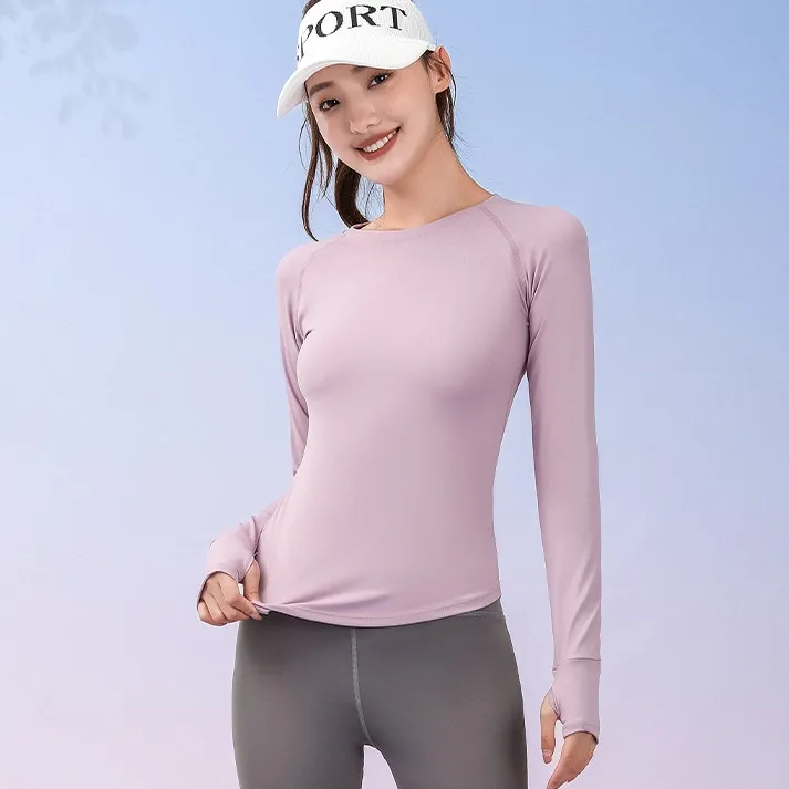 無地 高通気 ラウンドネック 着瘦せ 快適・吸湿・通気 スポーツ トップス