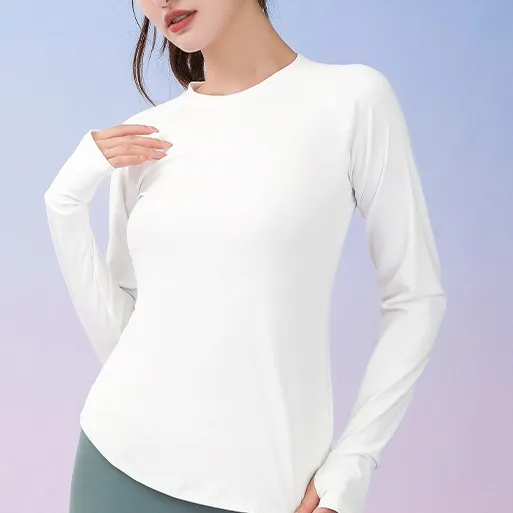 無地 高通気 ラウンドネック 着瘦せ 快適・吸湿・通気 スポーツ トップス