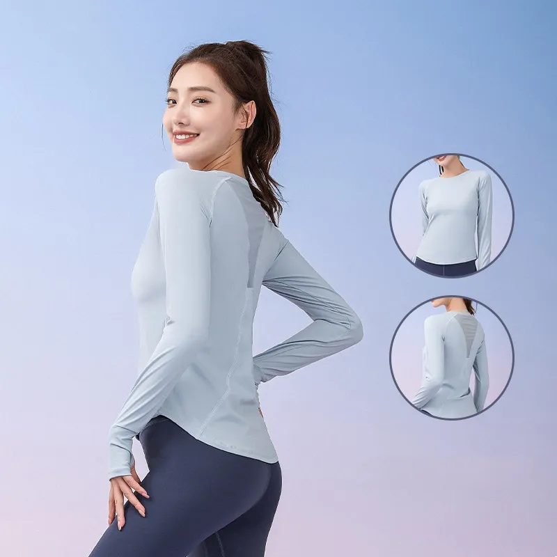 無地 高通気 ラウンドネック 着瘦せ 快適・吸湿・通気 スポーツ トップス