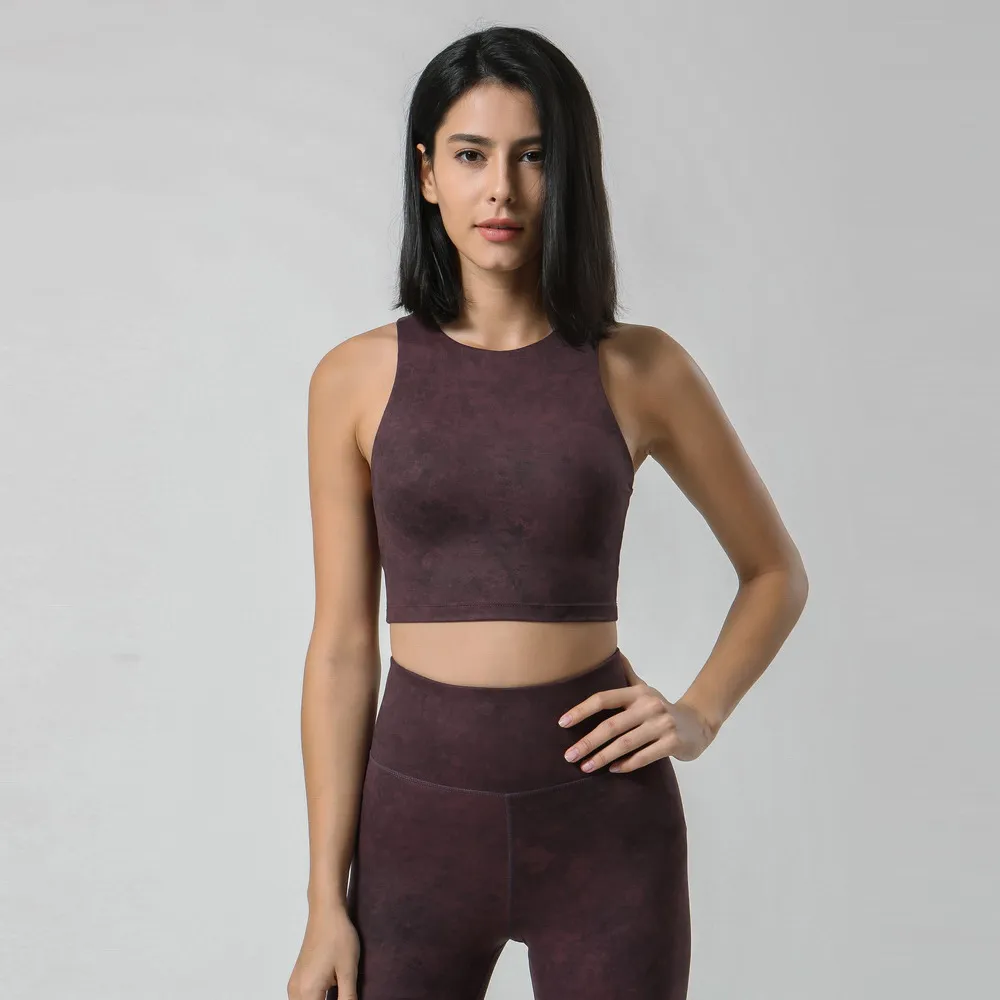 今季マストバイ 定番 シンプル 弾力性 全4色 スポーツ 無地 肌触りいい 通気性良い ヨガトップス