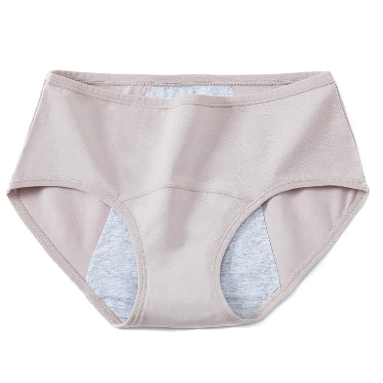 ４点セット 生理用 通気性良い 無地 ハイウエスト 漏れにくい サニタリー