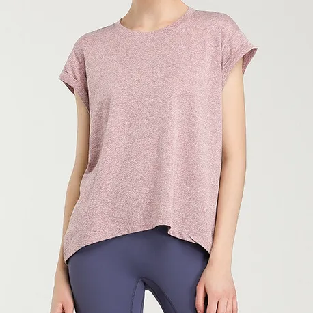 着回し力抜群 可愛い 無地 透かし彫り セクシー プルオーバー 無地 ボウタイ スリット ヨガトップス