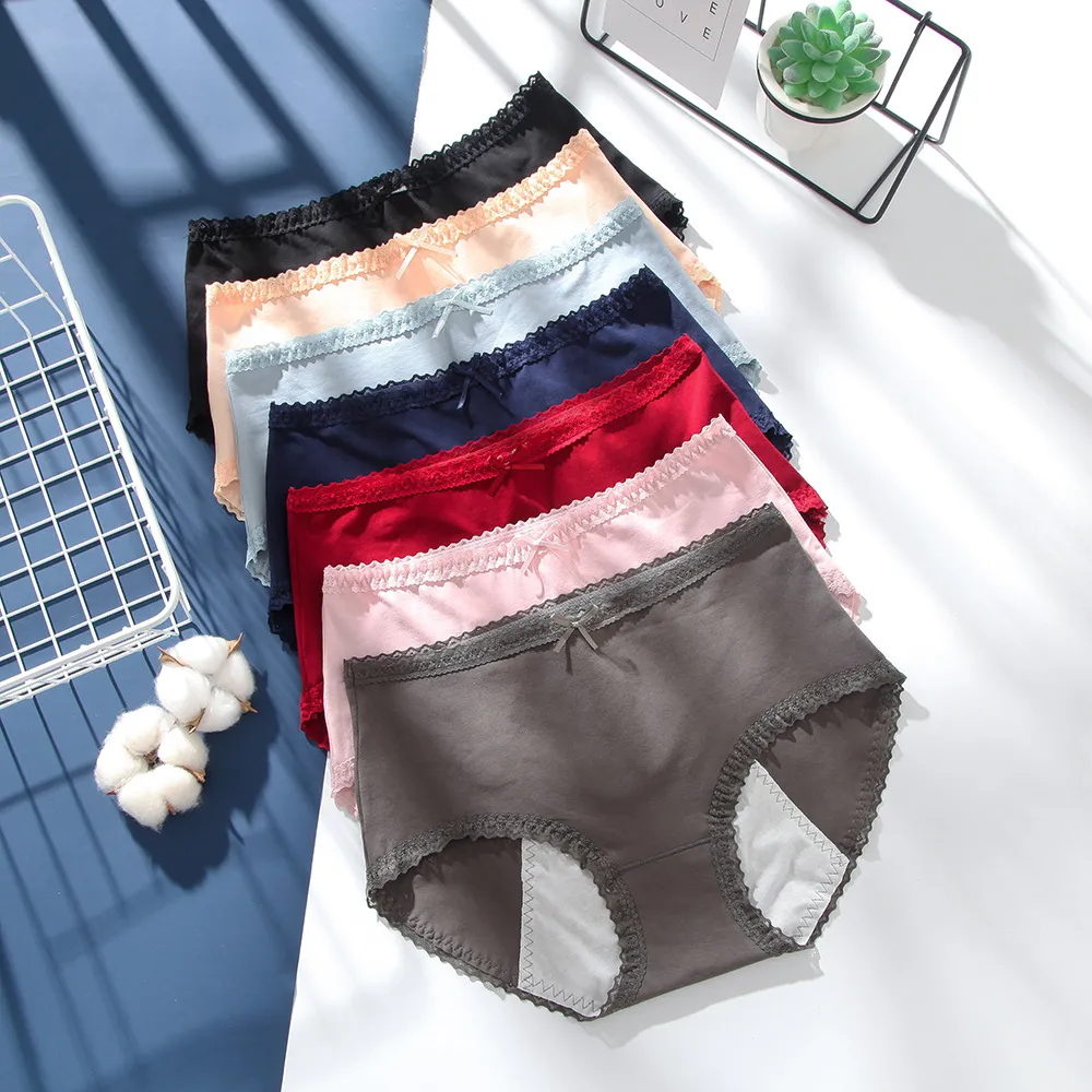 優しい肌触り 高通気 抗菌 シームレス レギュラーウエスト 漏れにくい ムレにくい  リボン付き サニタリー