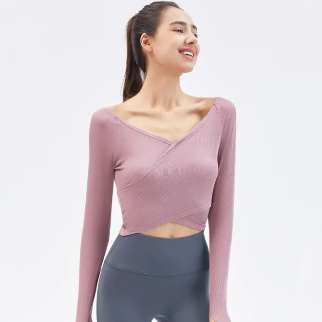 デザイン性抜群 ファッション セクシー 無地 吸汗 超人気 ランニング 運動 肌に優しい ヨガトップス