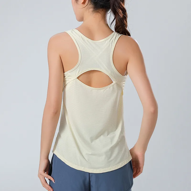 韓国ファッション スポーツ系 吸汗 ゆったり 速乾性 無地 ヨガトップス