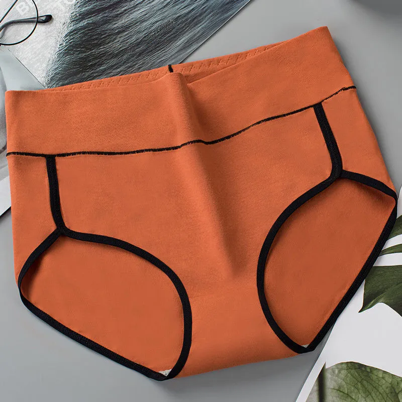 生理用 無地 ハイウエスト お腹押さえ ナイト用 ヒップアップ 通気性良い サニタリー