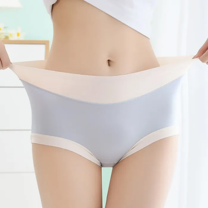 3点セット シンプル 柔らかい ヒップアップ 通気性良い お腹押さえ 配色 大きいサイズ ナイト用 サニタリー