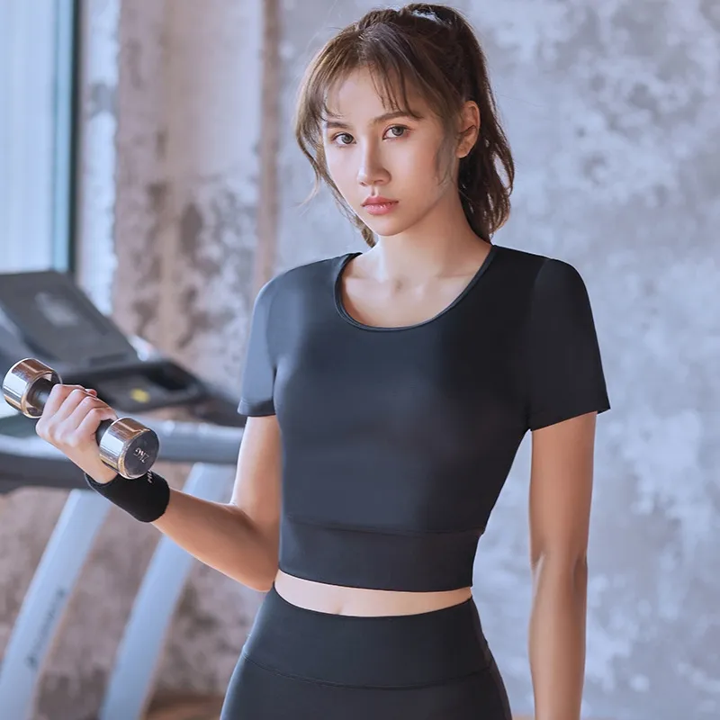 見逃し厳禁 スポーツ 着痩せ Uネック スリット クッション性 長袖 軽い手持ち感 ヨガトップス