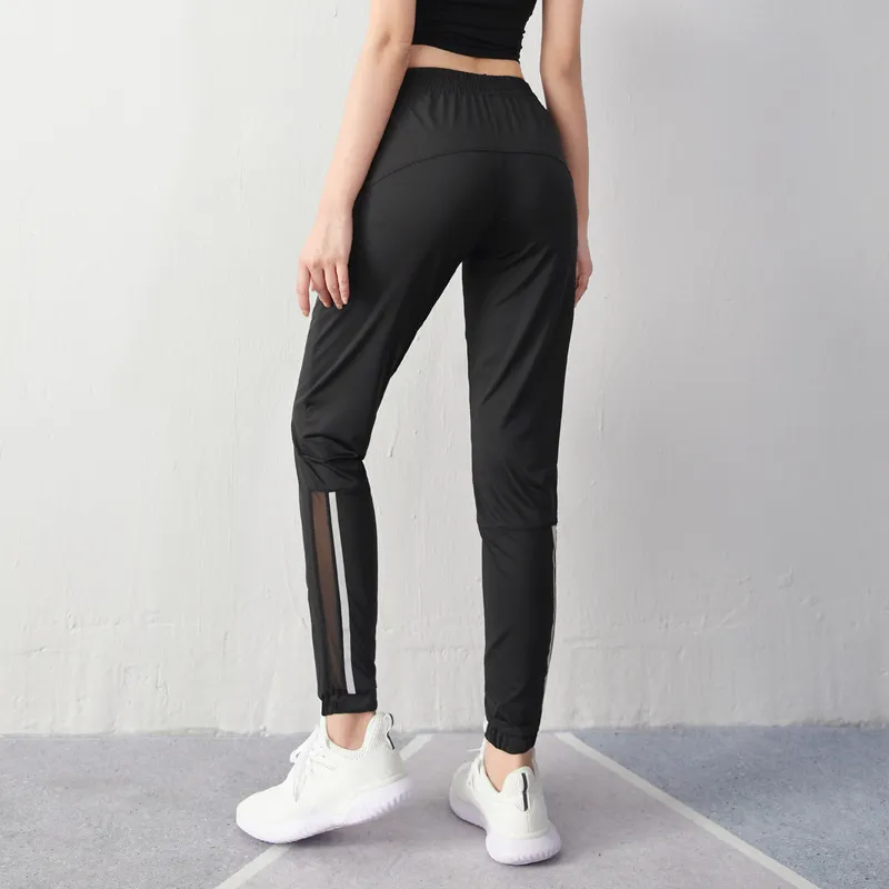 吸収速乾 抗菌防臭 シンプル 切り替え 無地 ヨガパンツ