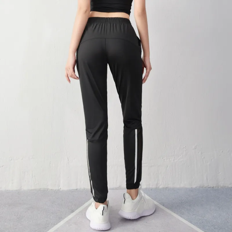 吸収速乾 抗菌防臭 シンプル 切り替え 無地 ヨガパンツ