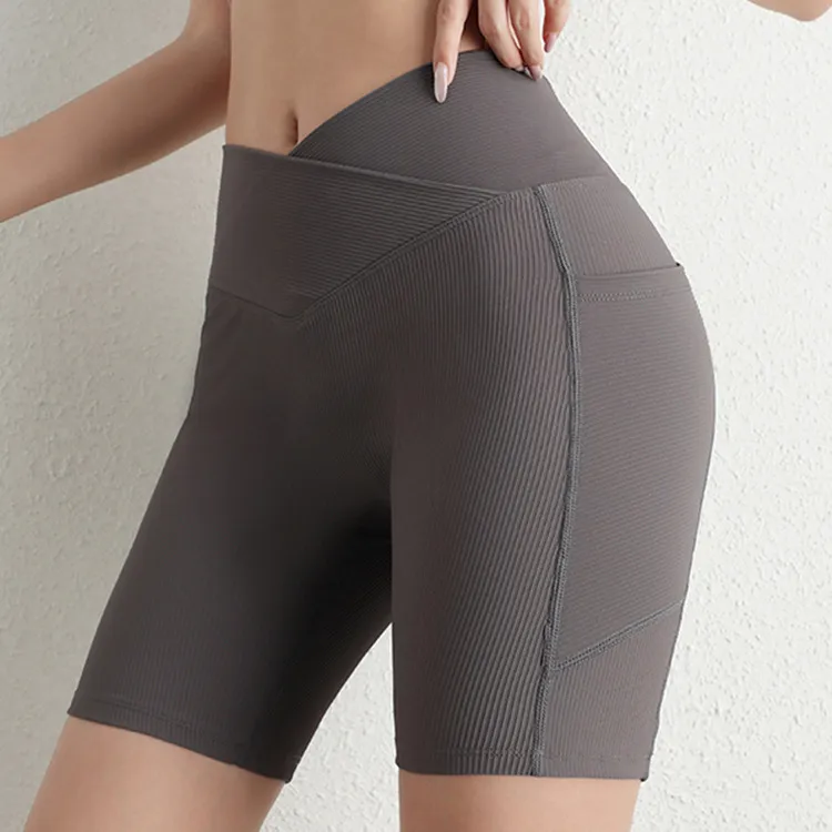 シンプル 交差 着痩せ スポーツ ハイウエスト 無地 ヒップアップ 型崩れしにくい ヨガパンツ