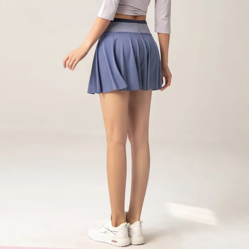 チラリ防止 しっかり パンツ・スカート 無地 吸収速乾 切り替え ヨガ パンツ