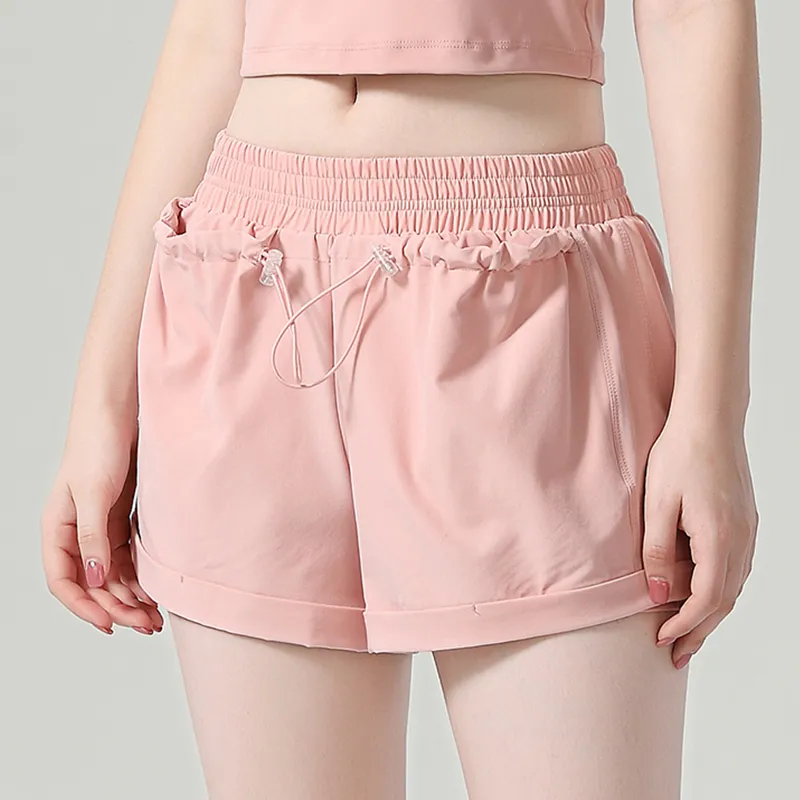 速乾 ルーズ チラ見え防止 ハイウエスト トレーニング スポーツウェア ヨガパンツ