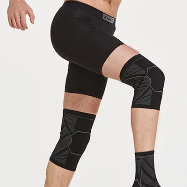 滑り止め スポーツ メンズ 膝の痛みに 薄型 膝サポーター