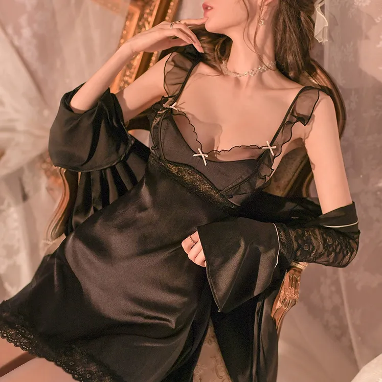 雰囲気美人 エロ可愛い レース 切り替え フランス式 セクシー ベビードール