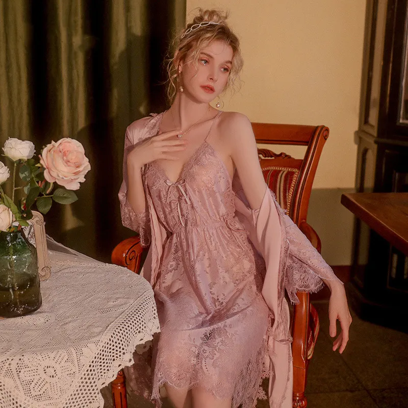 7色選べる 単品注文 総レース スケスケ 誘惑的 フランス式 セクシー ベビードール