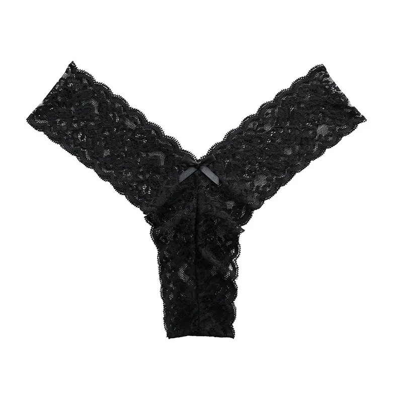大人の色気 全6色 レース 切り替え スケスケ Tバック・タンガ