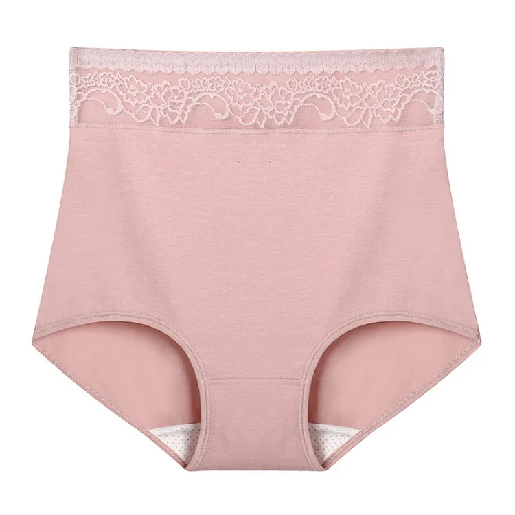 オールシーズン レース プリント 綿混素材 体型補正 ヒップアップ レディース ショーツ
