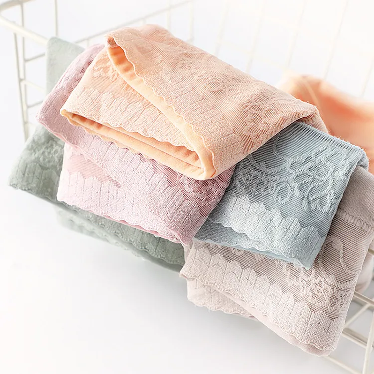 オールシーズン レース プリント 綿混素材 体型補正 ヒップアップ レディース ショーツ