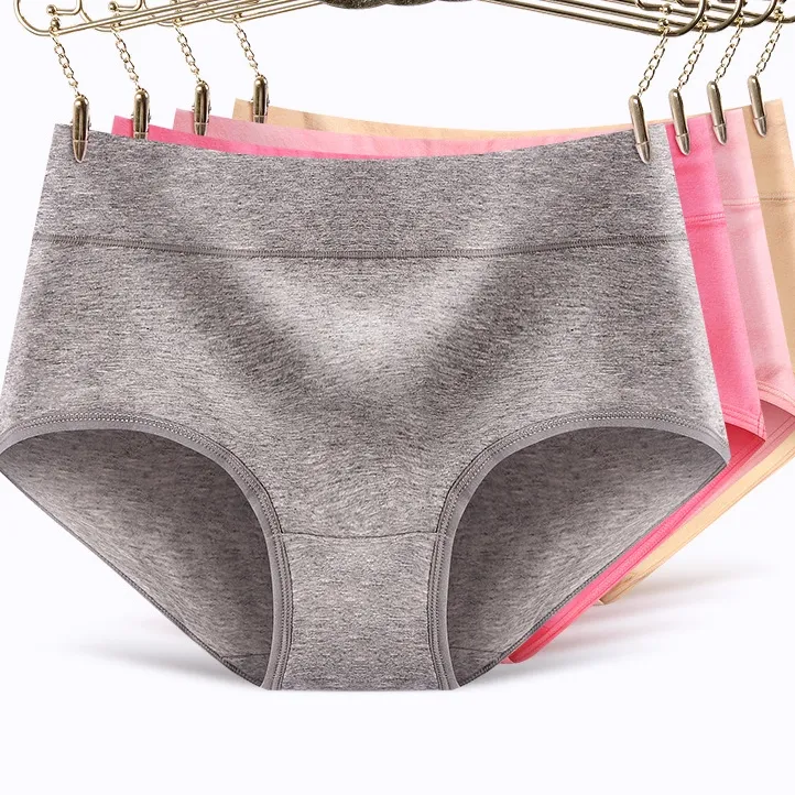 定番シンプル ヒップアップ 綿 抗菌 防臭 毎日着たい ハイウエスト ショーツ