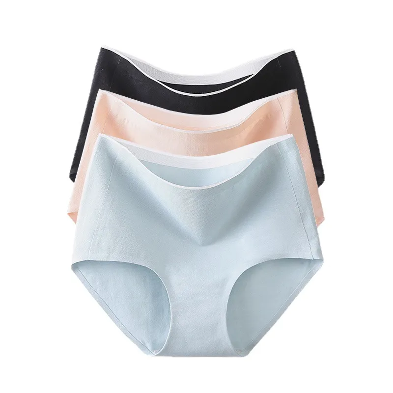 【高級感たっぷりな抗菌アイテム】肌触りがよく ヒップアップ効果 シームレス 無地 ハイウエストショーツ